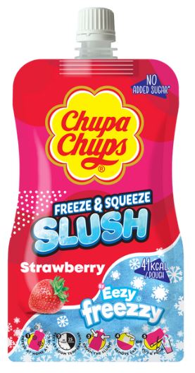 [DRK-4008] Chupa Chups Strawberry Slush 12x250ml