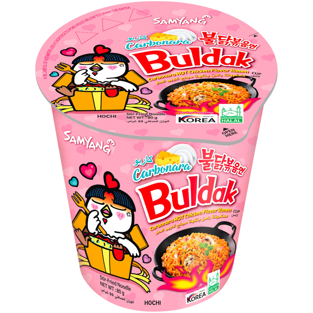 [BUL-2002] Samyang Buldak Cup Carbonara 6x80g