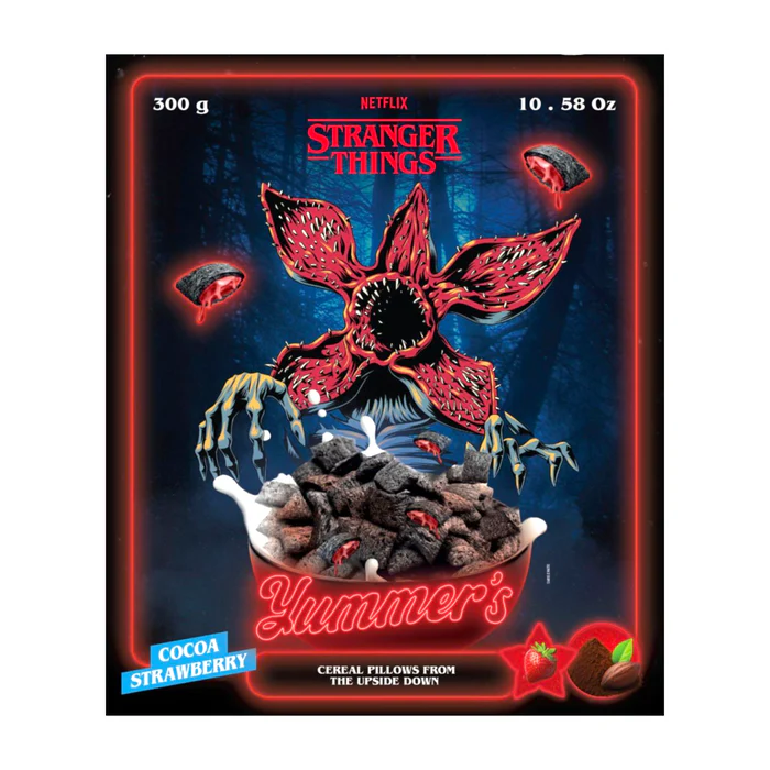 [CHO-7008] Stranger Things Choco Strawberry Dark 12x300g